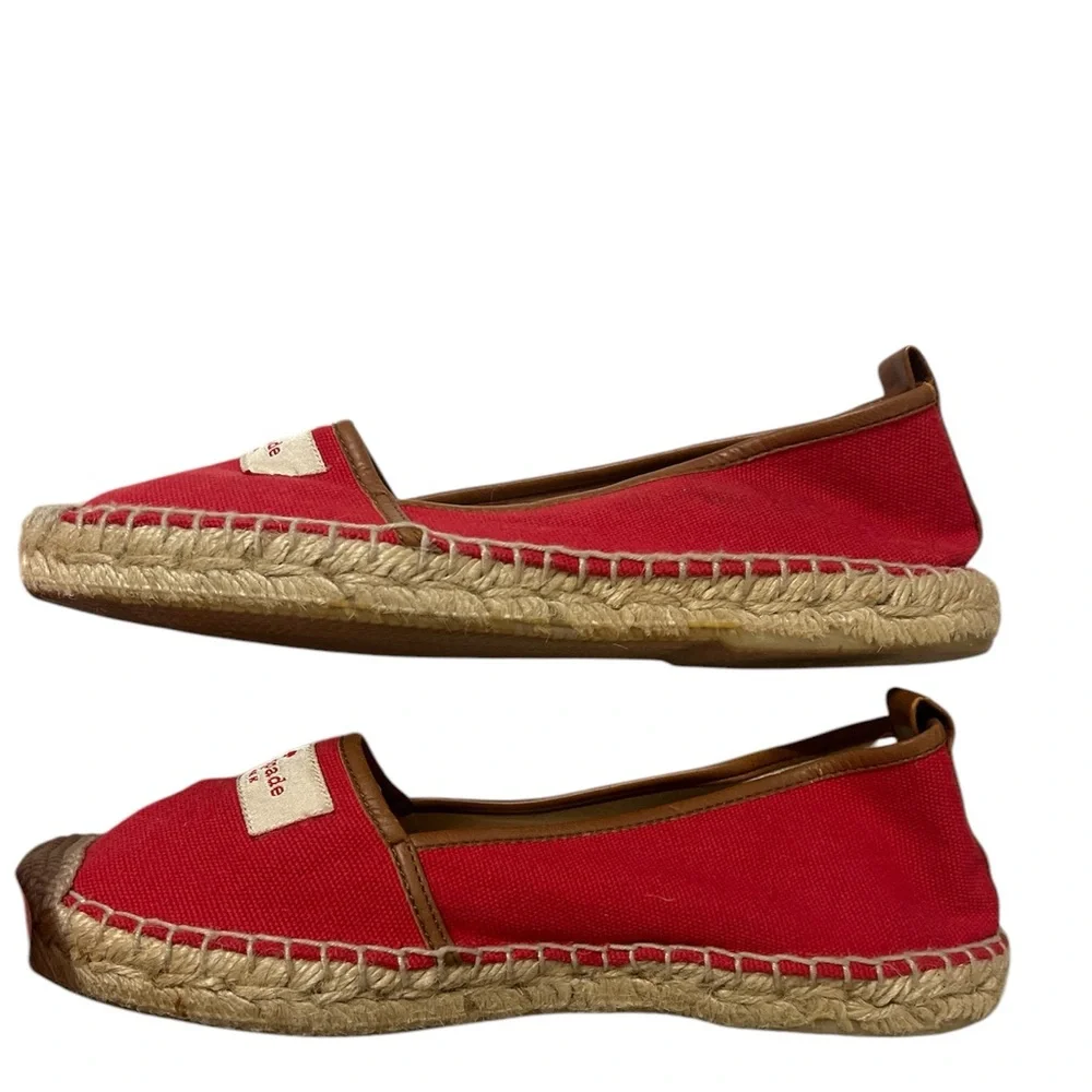 Kate Spade Espadrilles Red size 6